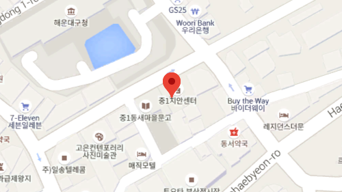 Haeundae 지도 이미지